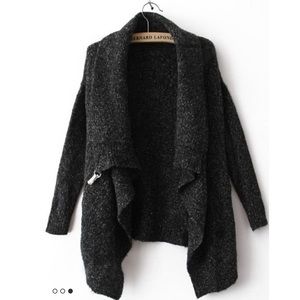 Open Cardigan (with latching buttons to close)